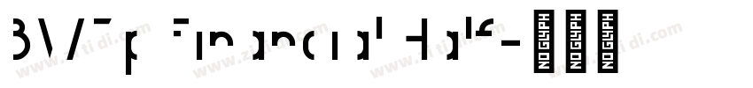 BW7p Financial Half字体转换